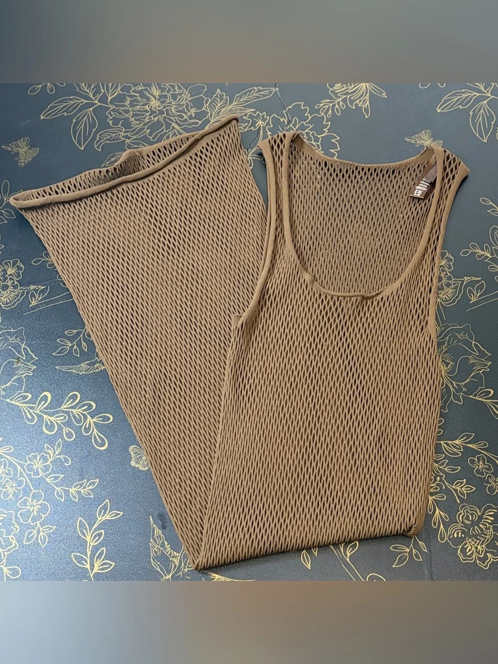 🤎 SKIMS Army Wrap Knit Dress | Army | M-XL | NWOT